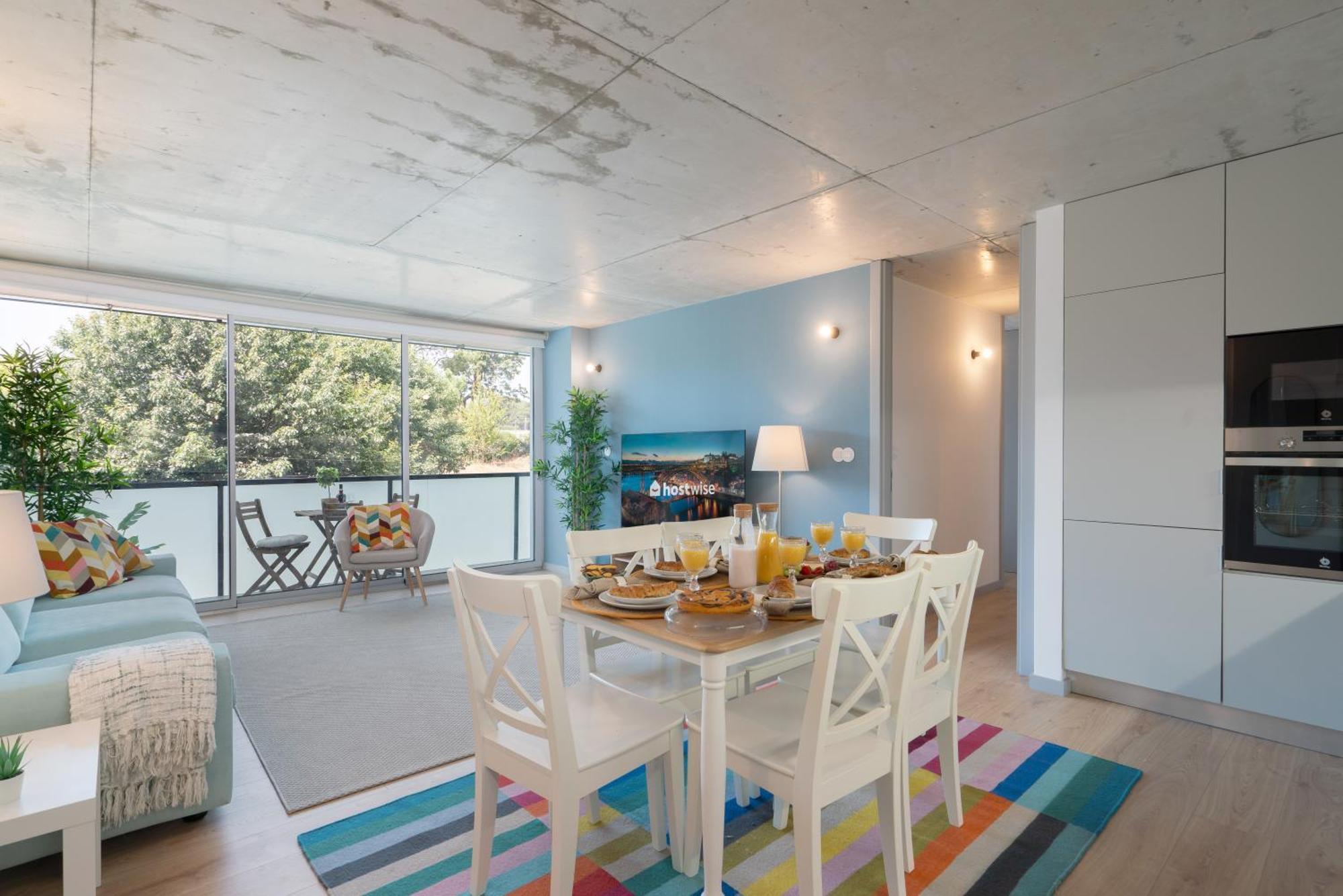 Host Wise - Luxurious Impressive Apartment - Balcony And Pool فيلا نوفا دي غايا الغرفة الصورة