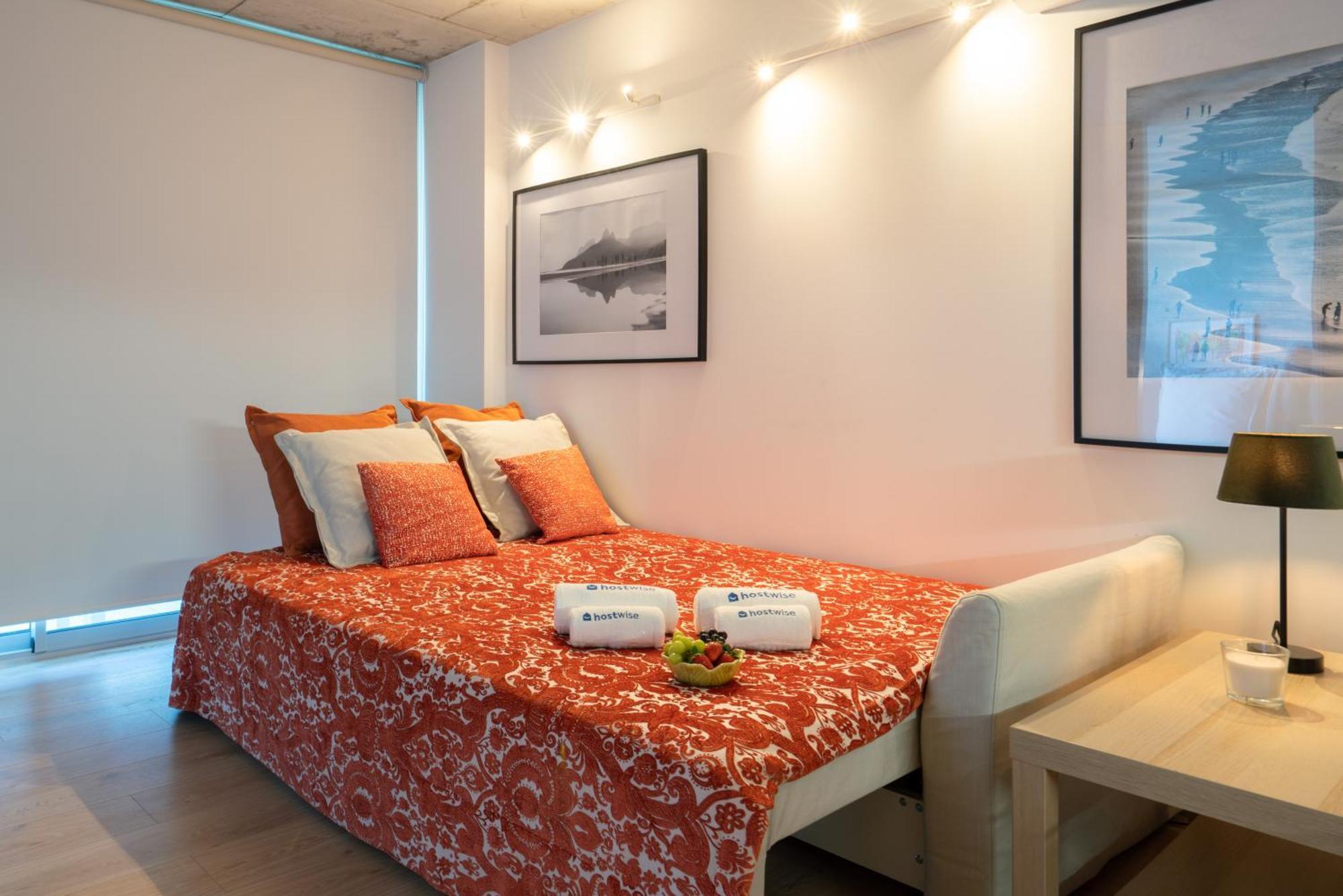 Host Wise - Luxurious Impressive Apartment - Balcony And Pool فيلا نوفا دي غايا الغرفة الصورة